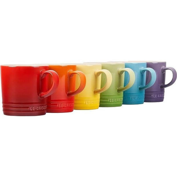 Le Creuset Stoneware London Mugs (6-Pack)
