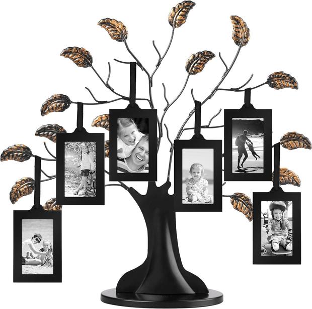 Americanflat Bronze Family Tree Picture Frame: $30 