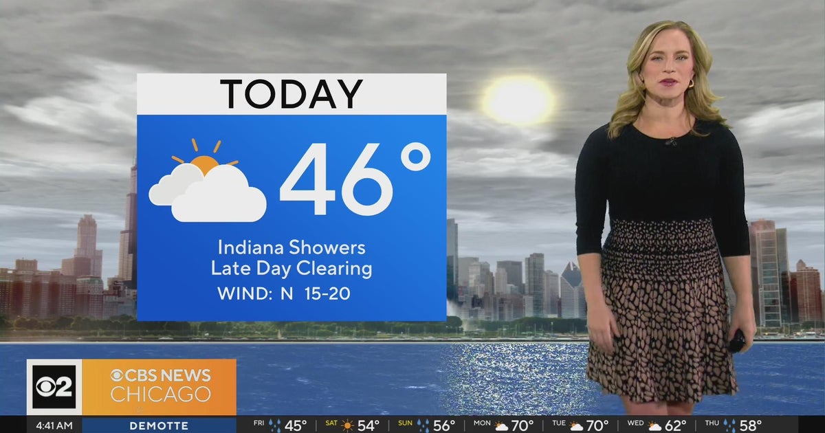 Sunshine returns for Chicago, rain for Northwest Indiana - CBS Chicago