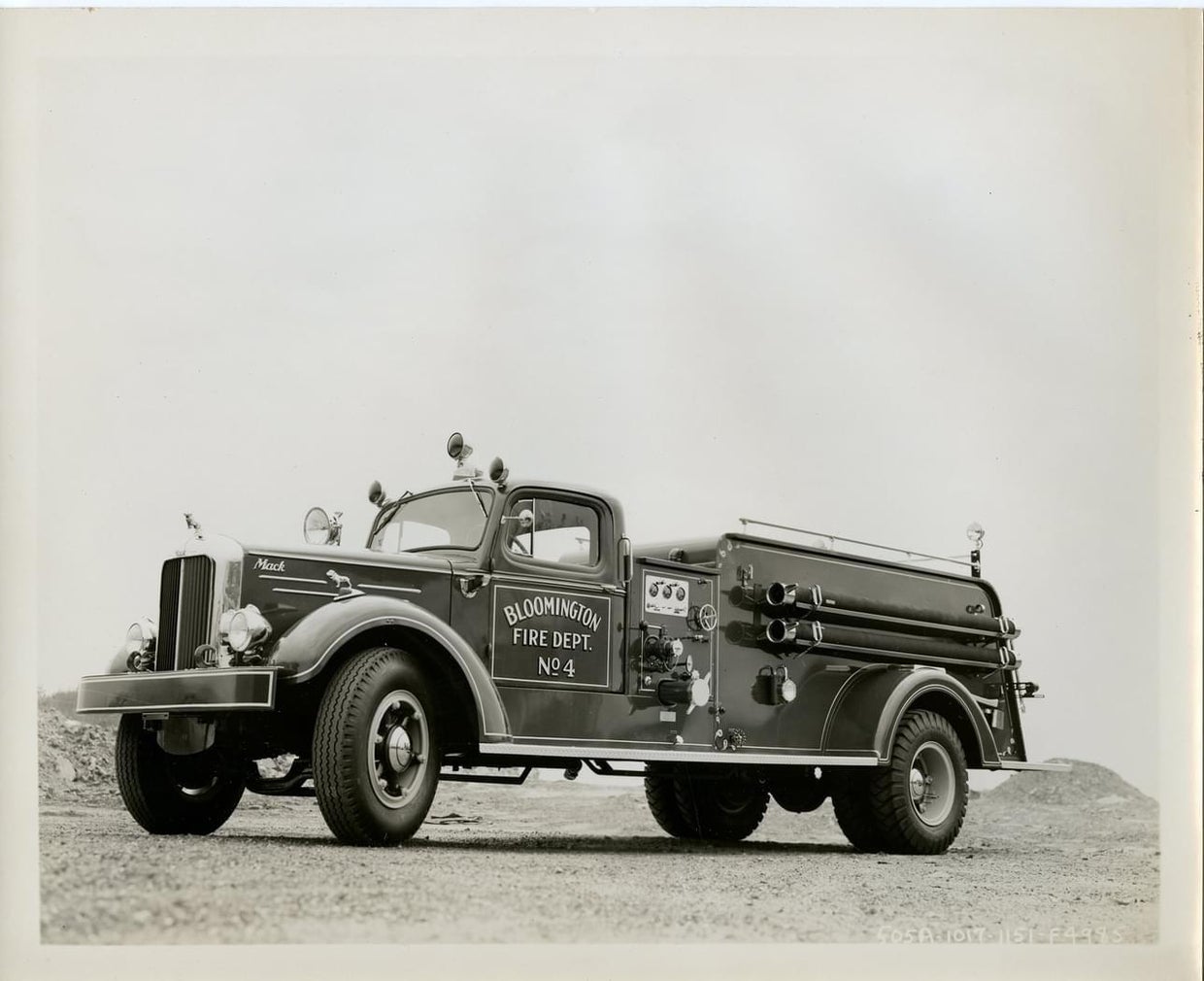 Rare fire truck once used by Bloomington Fire Department found in New ...