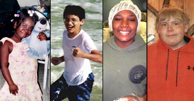 CBS Sunday Morning video thumbnail showing foster children