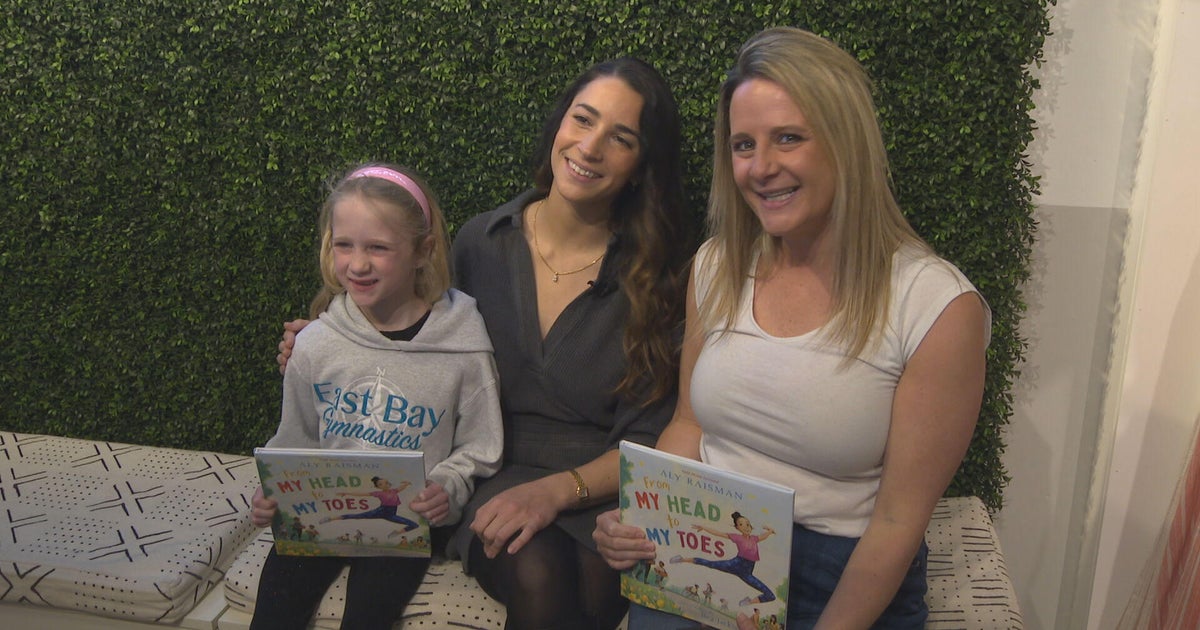 Needham native Aly Raisman says writing new children's book helped her