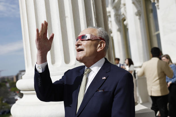 Washington DC Experiences Partial Solar Eclipse 