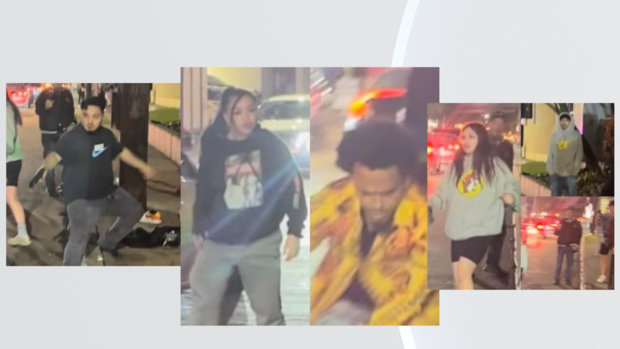 Fort Worth police look to identify 5 in connection to West 7th shooting 