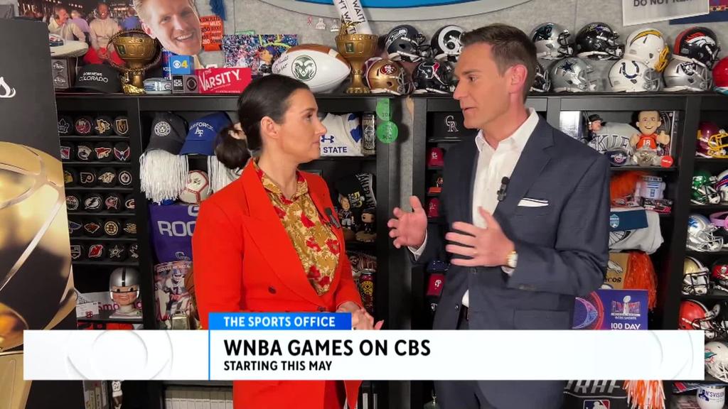 WNBA games coming to CBS