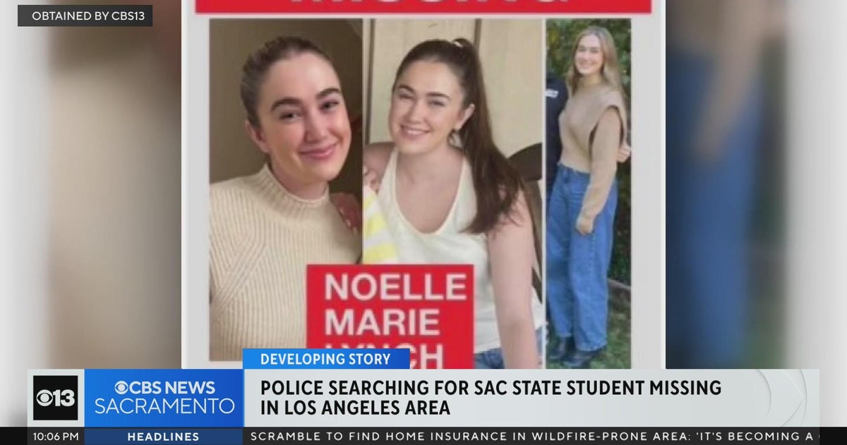 Police search for Sac State student missing in Los Angeles area