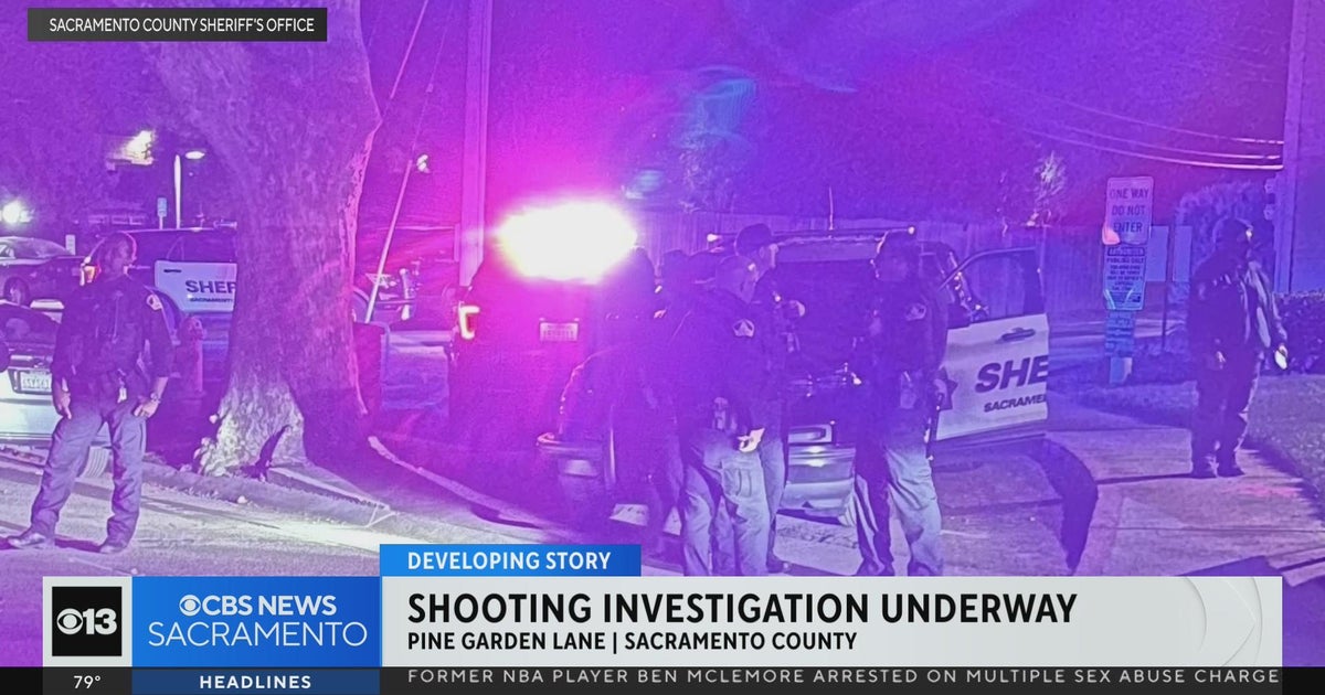 Deputies investigate shooting on Pine Garden Lane in Sacramento