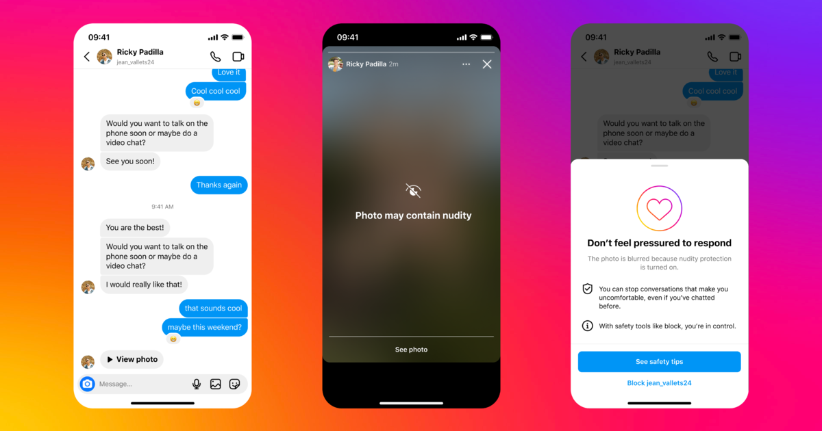 Meta тества нов инструмент за автоматично замъгляване и други функции в Instagram, предназначени за борба със сексуалното изнудване