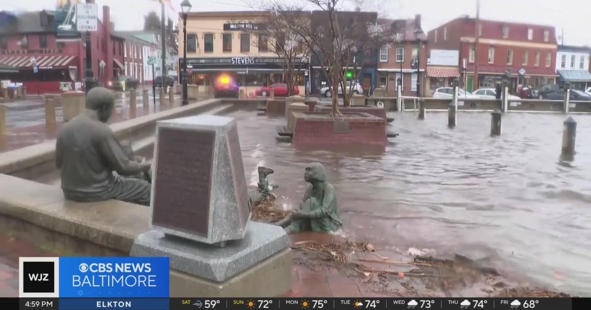 Annapolis prepares for flood prevention measures following heavy rains - CBS Baltimore