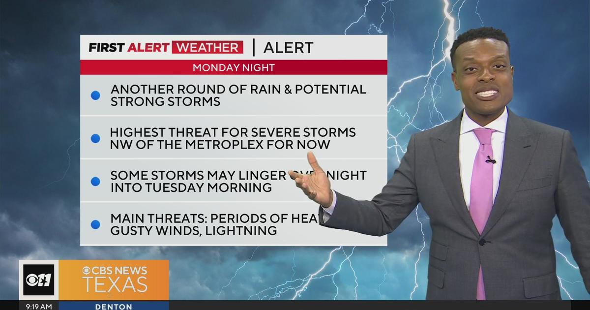 Severe weather returns early next week CBS Texas