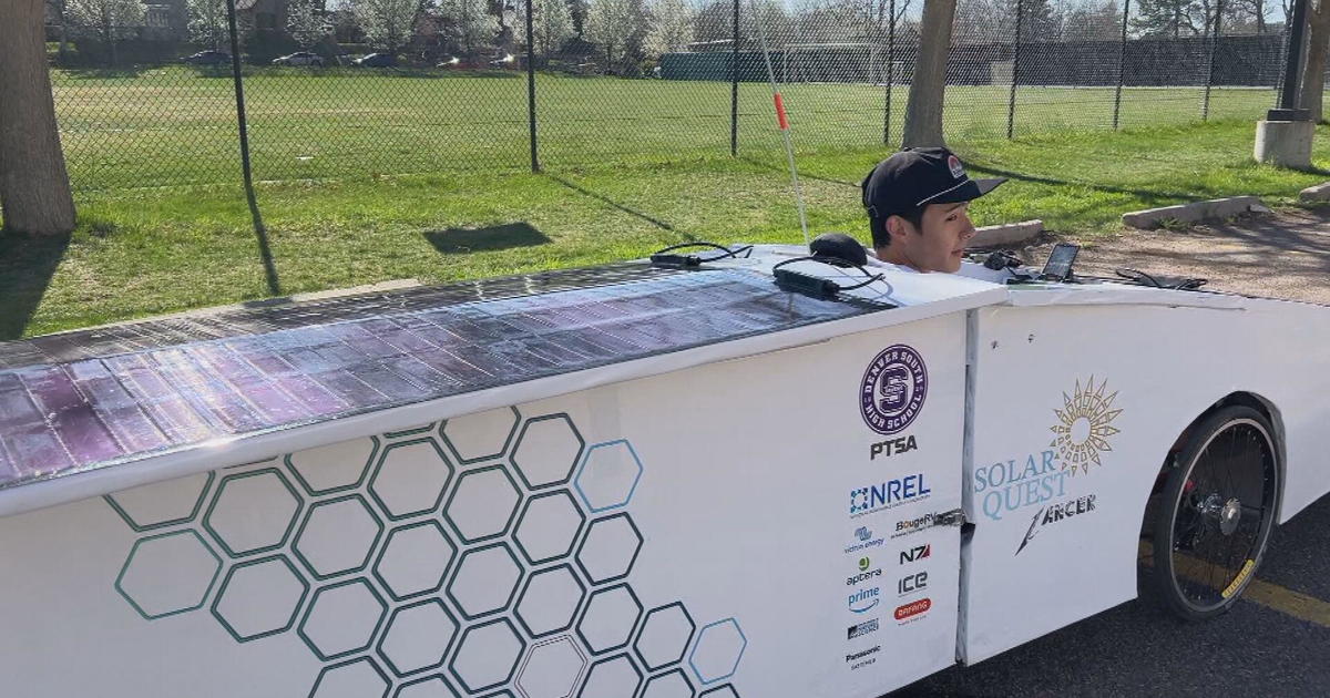 Solar-powered bike, made in Denver South High School, to make maiden journey