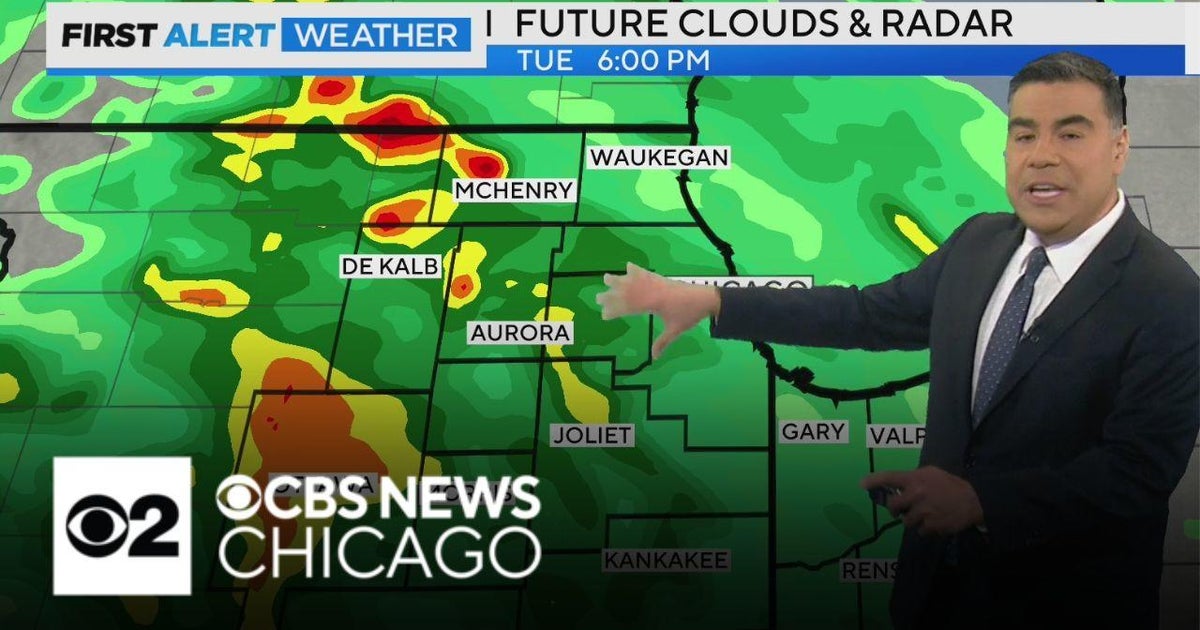 Get ready for severe rain showers for Tuesday - CBS Chicago