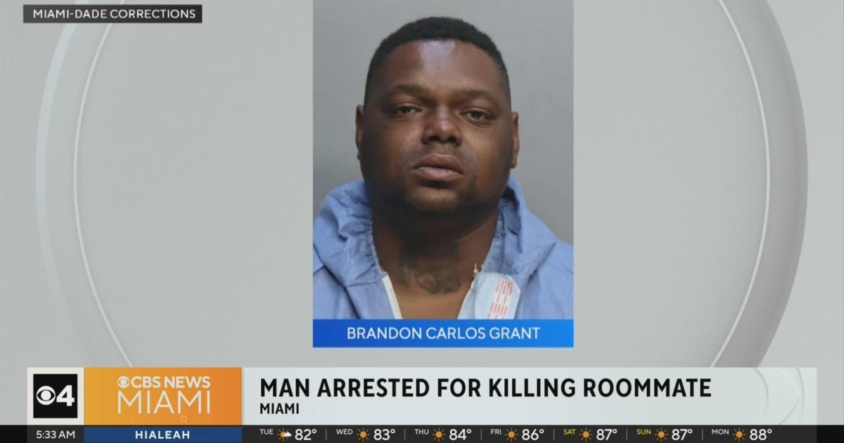 Miami man accused of killing roommate over a dollar CBS Miami(01)