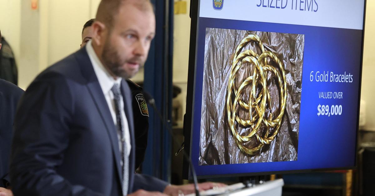 Canadian police charge 9 suspects in historic $20 million airport gold heist