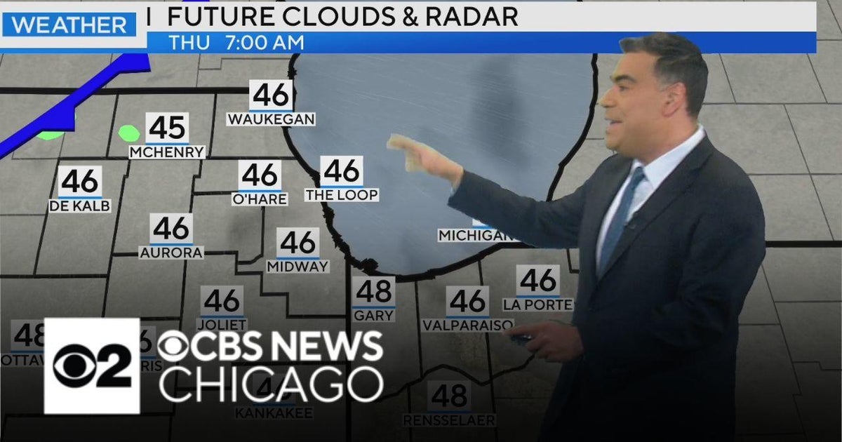 Have the rain gear ready for Thursday - CBS Chicago
