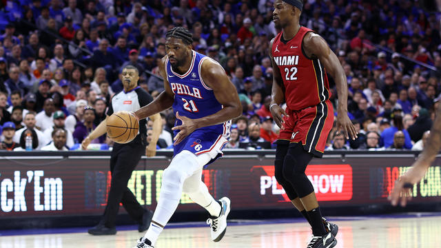 Miami Heat v Philadelphia 76ers - Play-In Tournament 
