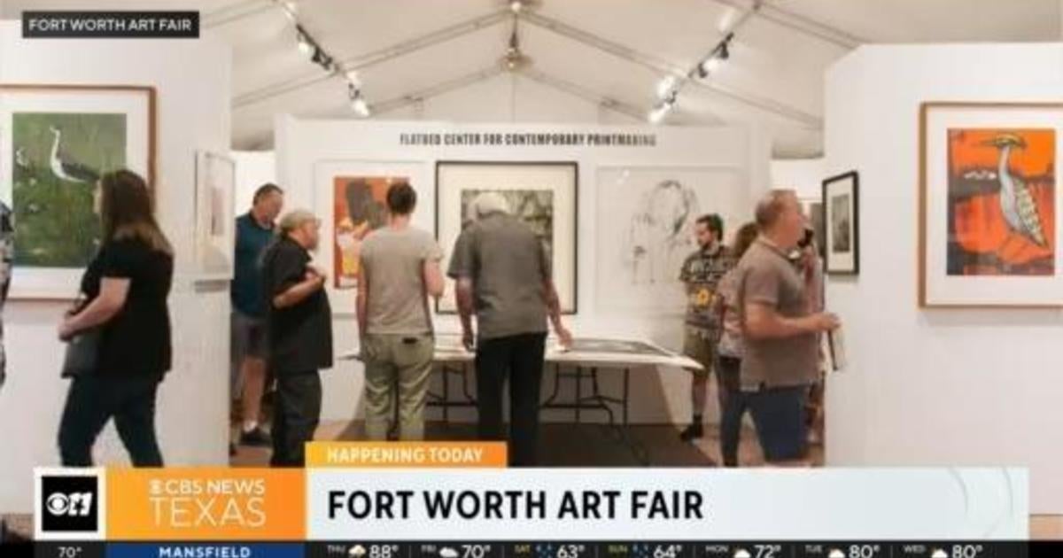 Fort Worth Art Fair highlights local artists CBS Texas