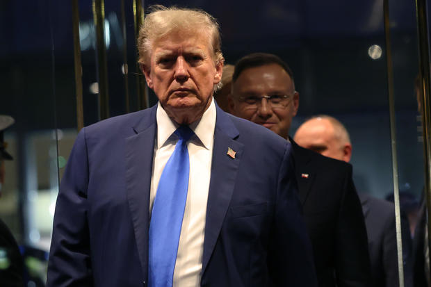 Donald Trump Meets With Polish President Duda At Trump Tower 