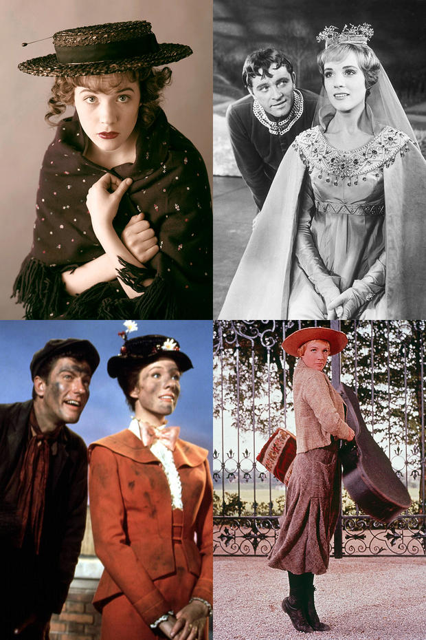 julie andrews montage my fair lady camelot mary poppins sound of music getty