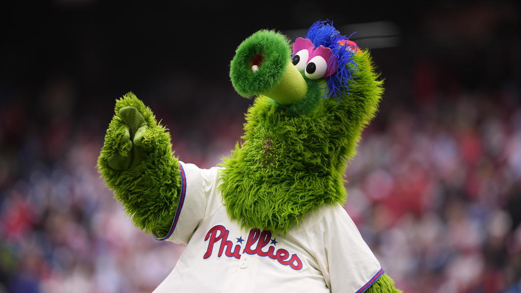 Thousands of fans join Phillie Phanatic in South Philadelphia for
birthday bash