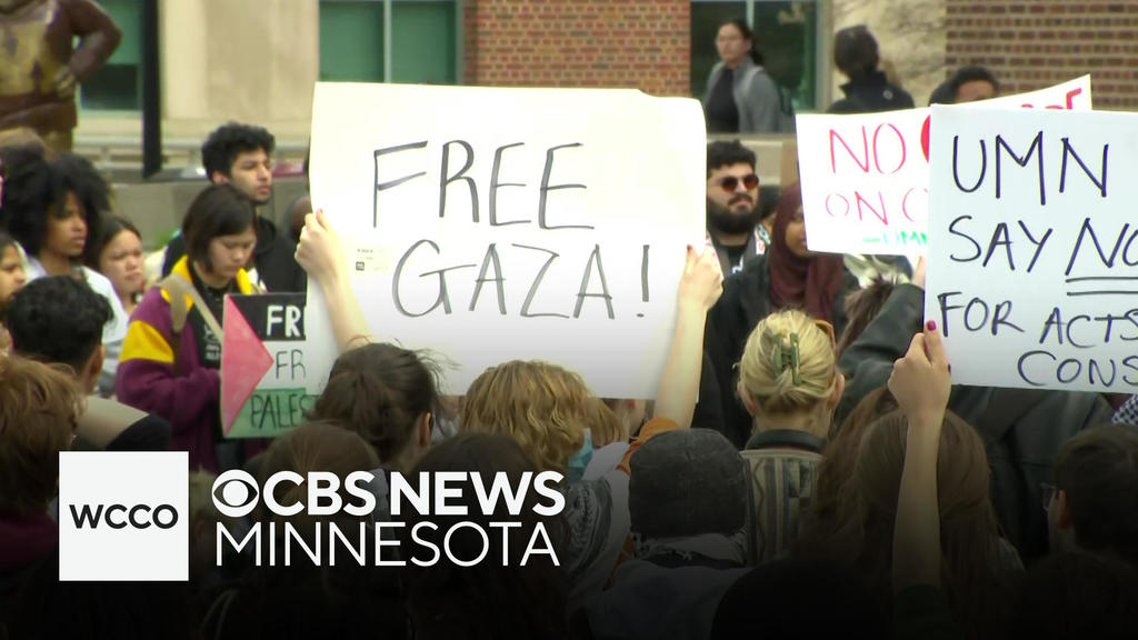 Pro-Palestinian protests at University of Minnesota continue after 9
students arrested