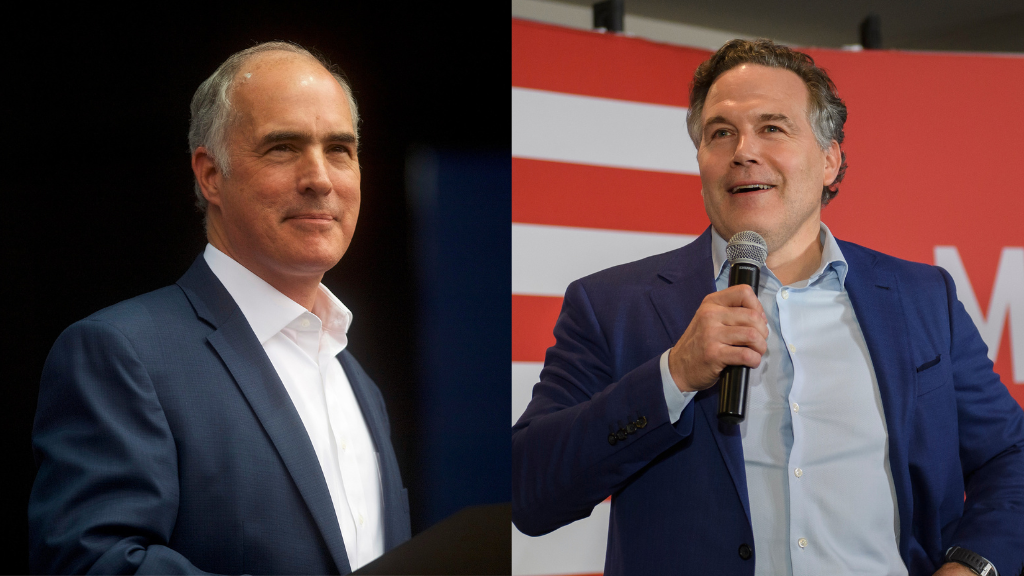 Bob Casey, Dave McCormick to face each other in Pennsylvania as
nominees in U.S. Senate contest