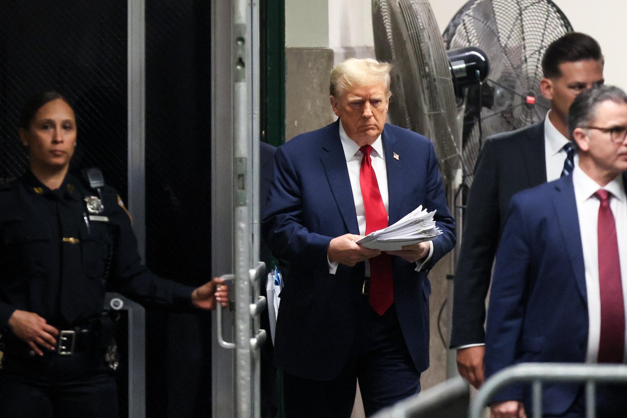 Former President Donald Trump's Hush Money Trial Continues In New York 
