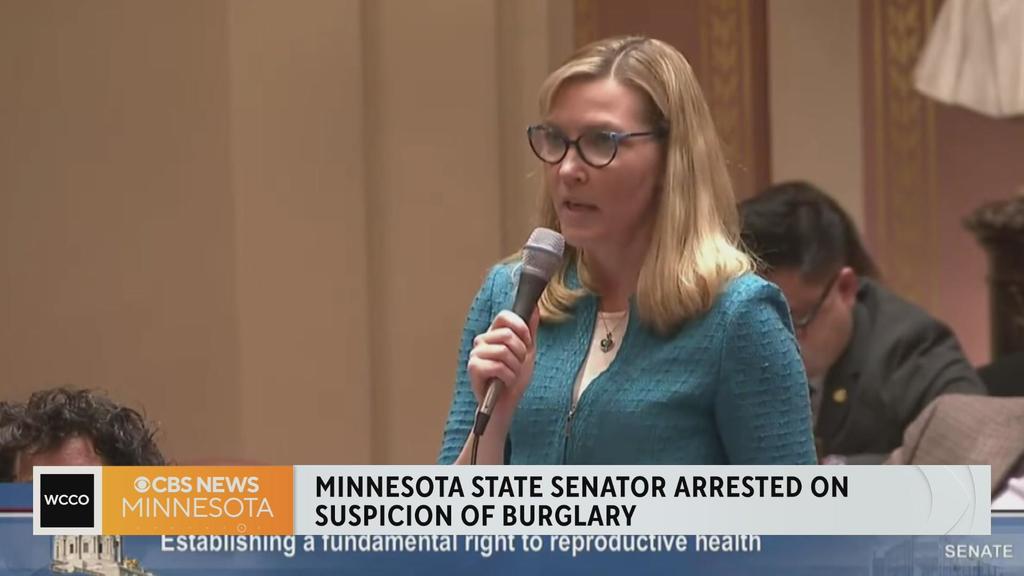 Minnesota state senator arrested on suspicion of burglary