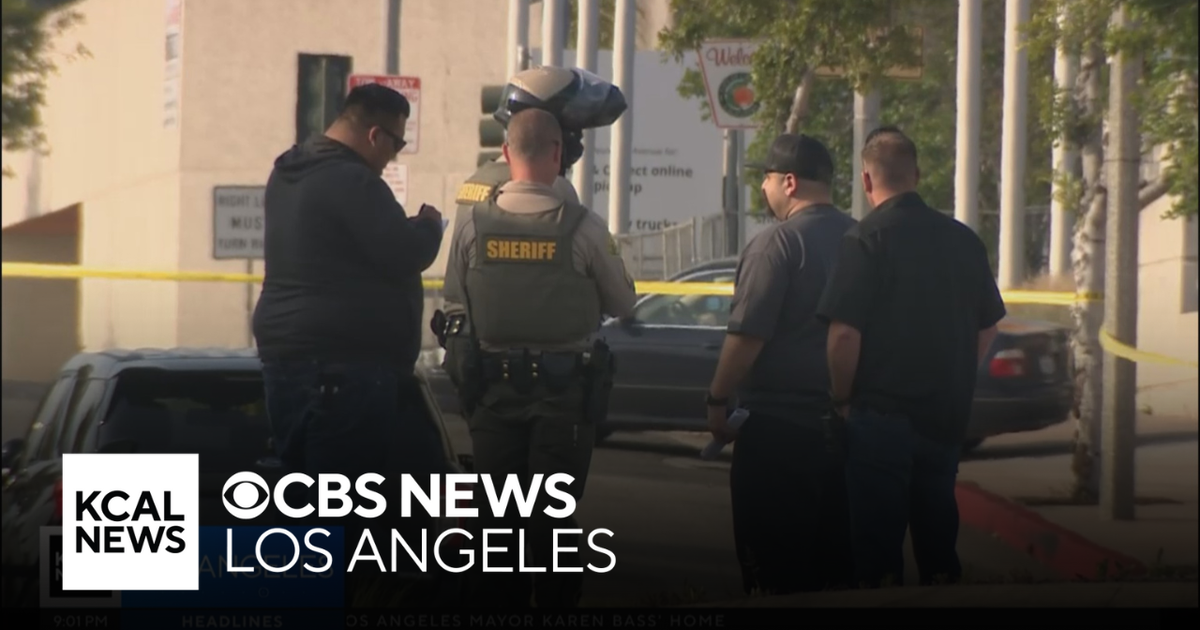 LA County deputy shot in the back, saved by bulletproof vest - CBS Los ...
