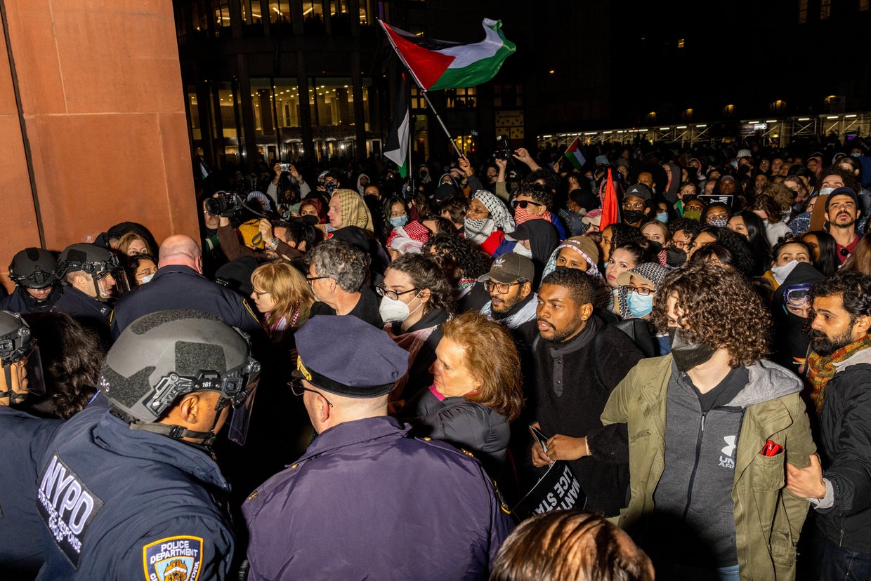 Pro-Palestinian protests leave American college campuses on edge - CBS News