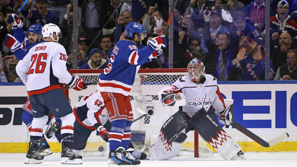 Vincent Trocheck, Mika Zibanejad lead Rangers in win over Capitals for
2-0 series lead