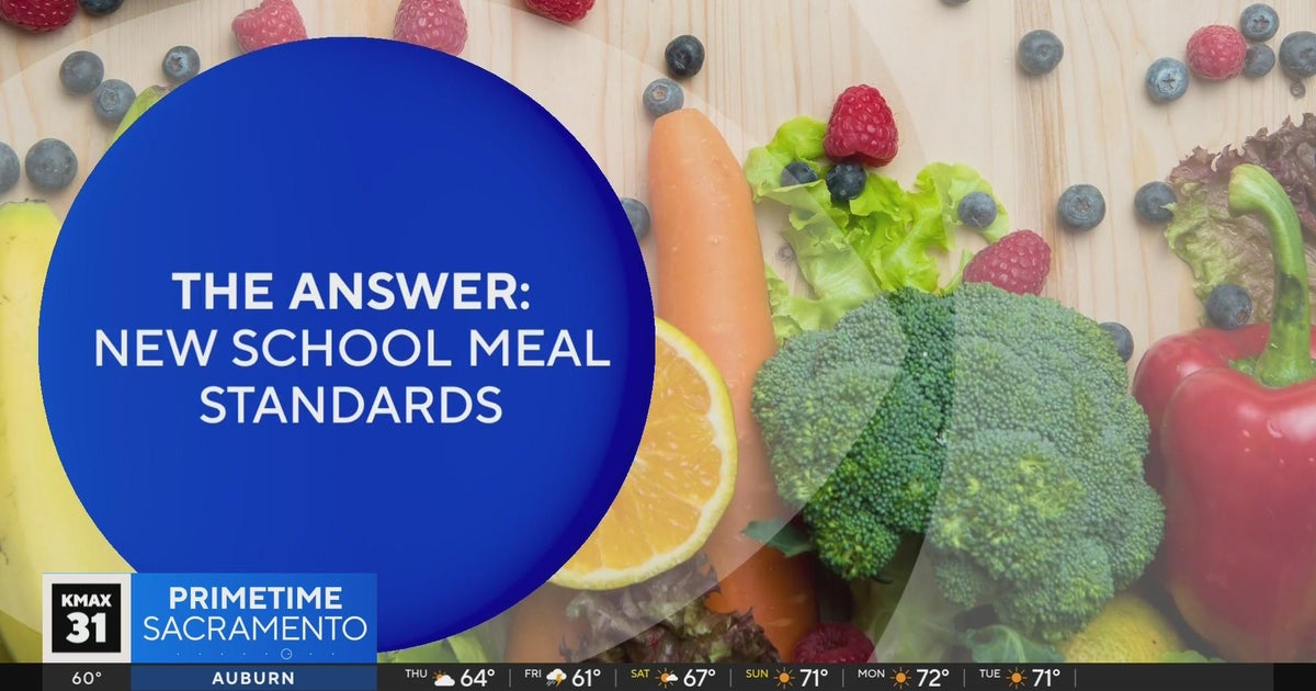 The Answer: New school meal standards