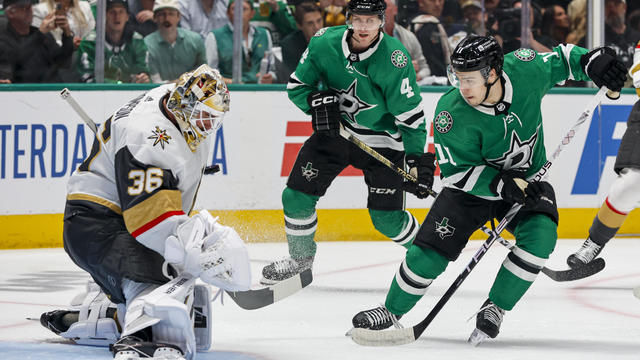 NHL: APR 24 Western Conference First Round - Golden Knights at Stars 