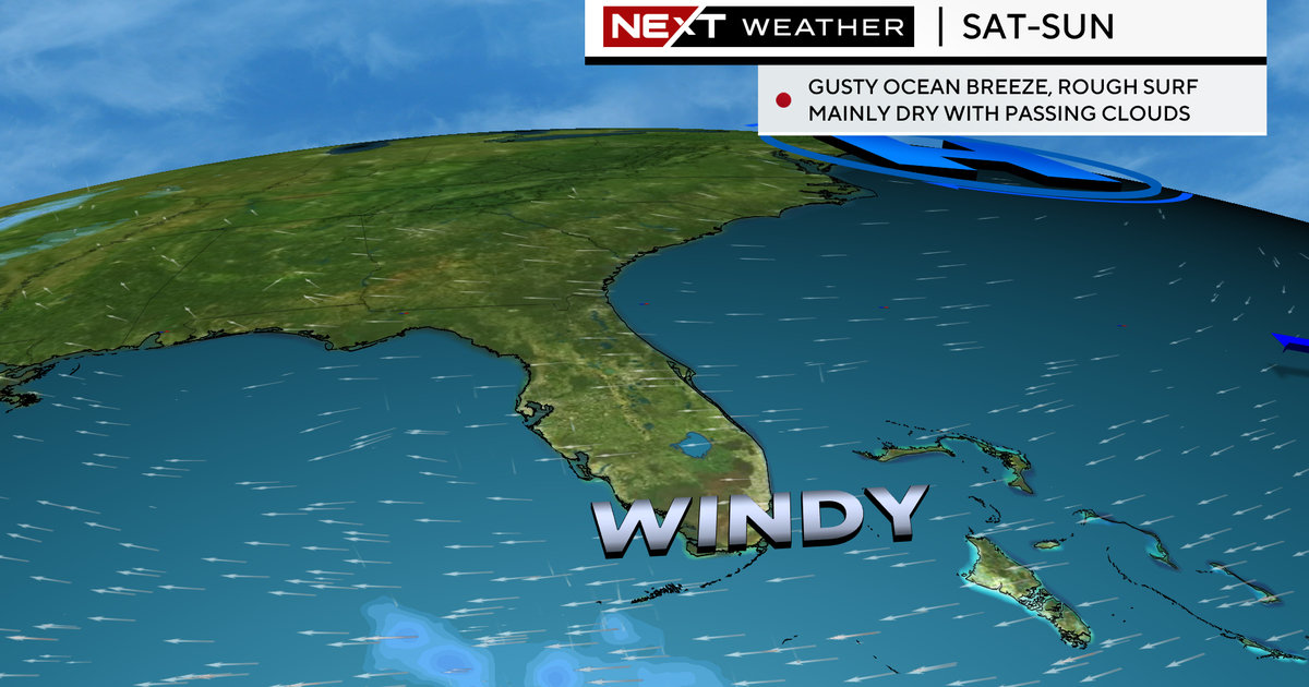 Windy weekend ahead, afternoon highs in small 80s Windy weekend ahead, afternoon highs in small 80s
