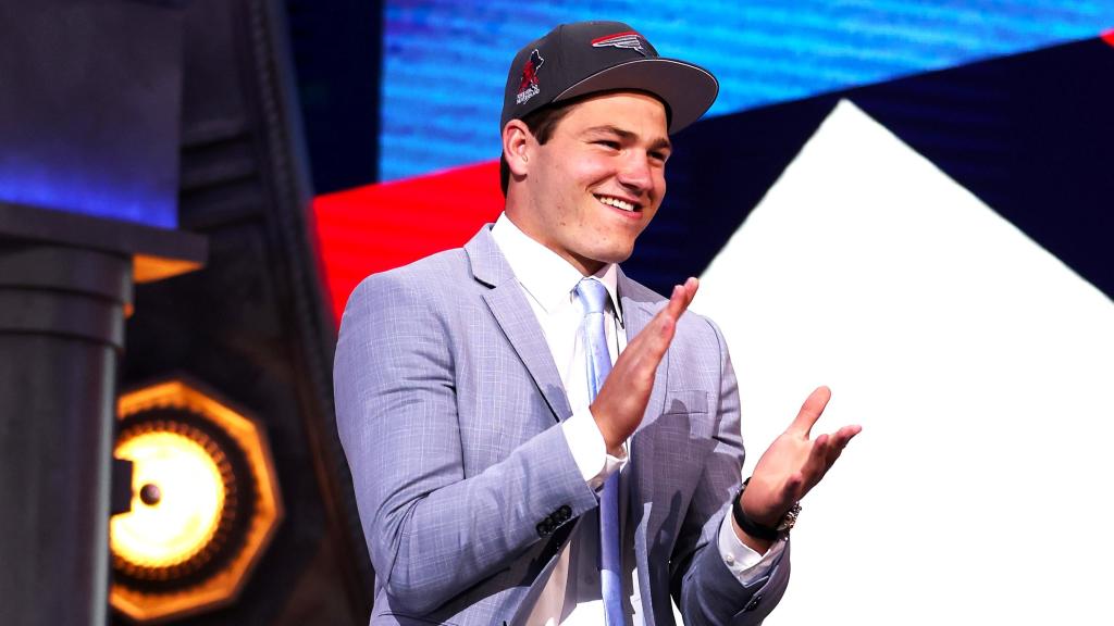 Here's everything Drake Maye said after being drafted by the Patriots