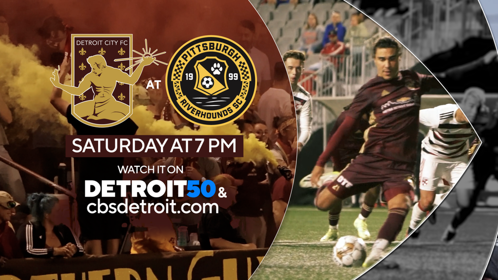 Watch Live: Detroit City FC vs. Pittsburgh Riverhounds SC