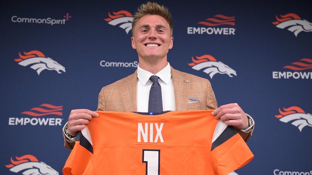 If he wins starting job, Bo Nix will be the 14th Broncos quarterback since  Peyton Manning - CBS Colorado
