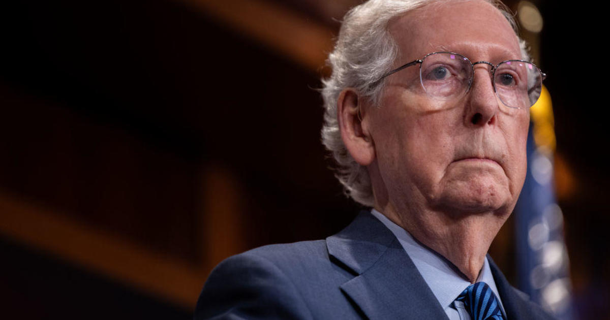 Transcript: Senate Minority Leader Mitch McConnell on "Face the Nation"