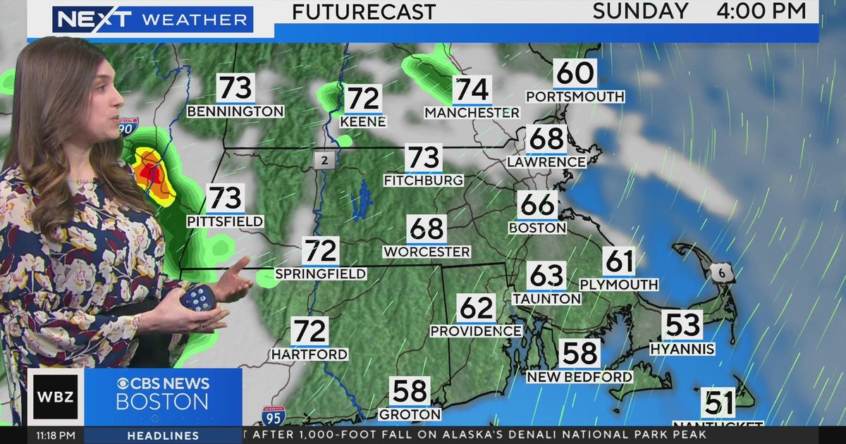 Next Weather: WBZ weather forecast - CBS Boston