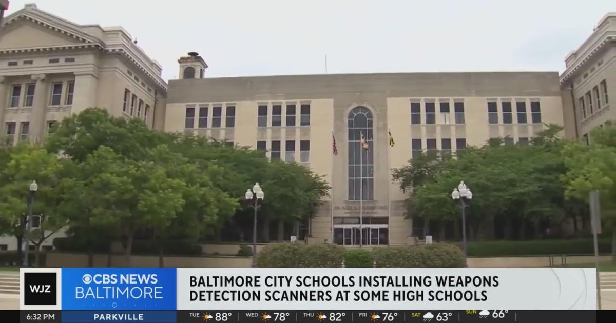 Baltimore City Schools installing weapons detection scanners, and more ...