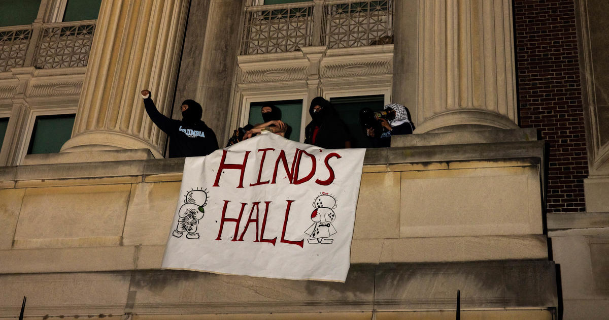 Columbia University protesters storm Hamilton Hall overnight