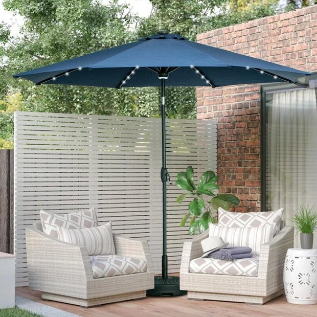 Arlmont & Co. Guarda-chuva de mercado octogonal Jeanine 10