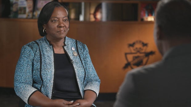 St. Mary's Academy president and interim principal Pamela Rogers