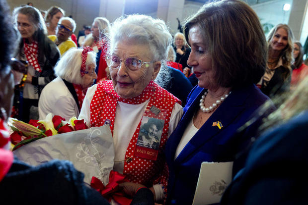 Congressional Gold Medal Ceremony Honors The "Rosies" 