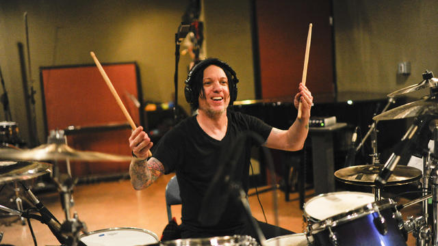 Drummer Chris Vrenna Records At The Mouse House Studio 