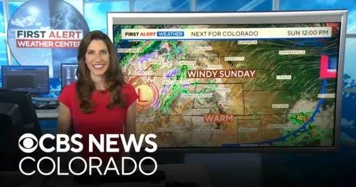 Denver weather: Warm and breezy to end the week - CBS Colorado