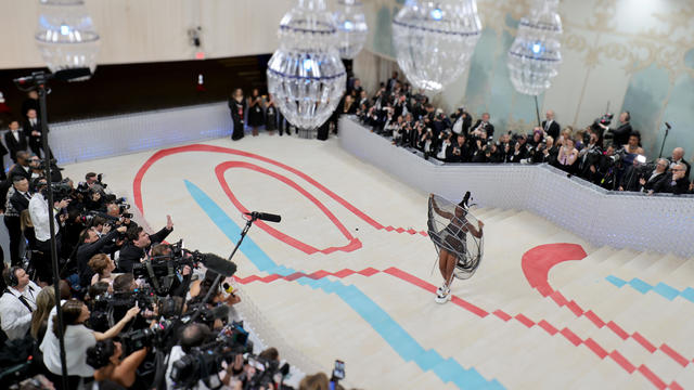The 2023 Met Gala Celebrating "Karl Lagerfeld: A Line Of Beauty" - Red Carpet 