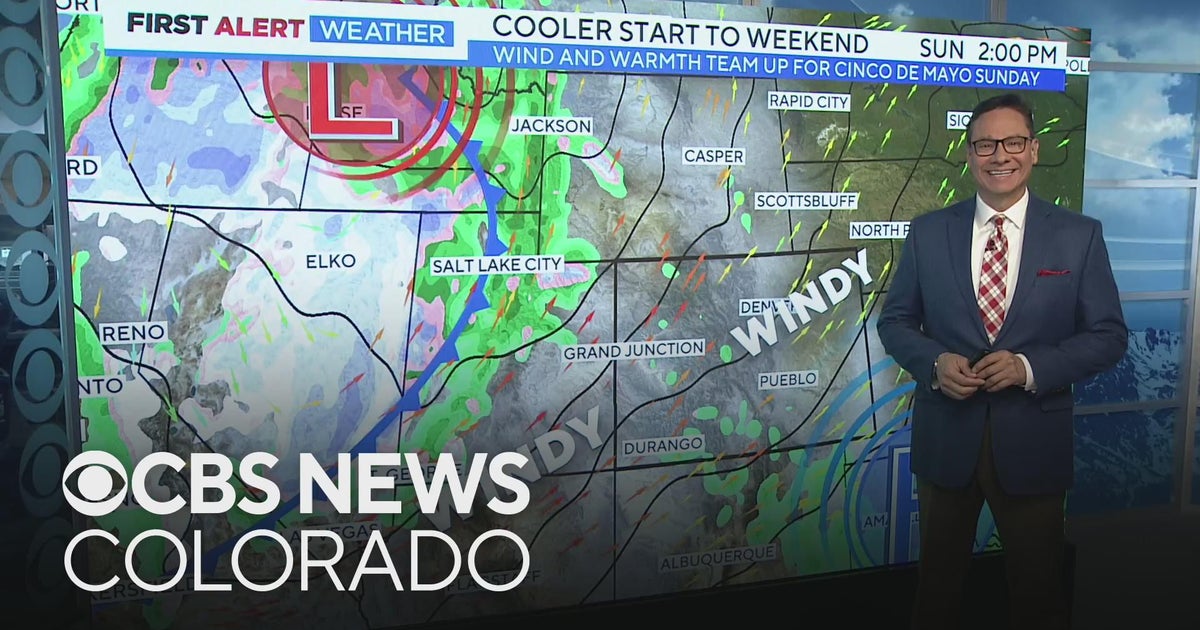Cooler weekend start with warm and windy finish on Cinco De Mayo - CBS ...