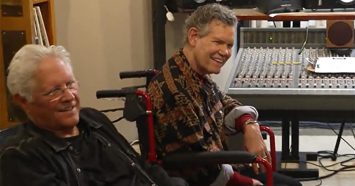 "CBS News Sunday Morning" gets an exclusive look inside the making of singer Randy Travis' new AI-created song