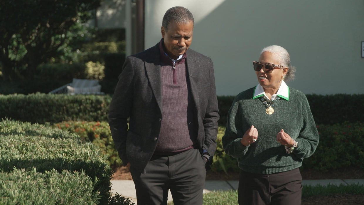 Bill Whitaker and Gloria Ladson-Billings 